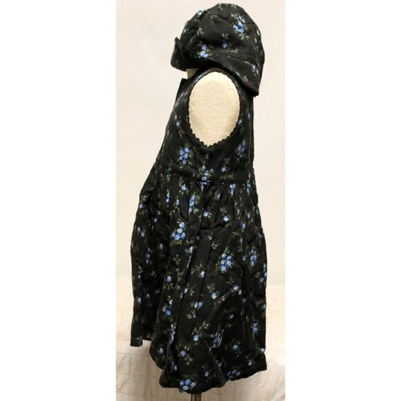 NWT VTG 1998 Baby Gap Dress Hat Set Toddler Size 3xL 33-36 LBS Floral Outfit - Picture 4 of 9